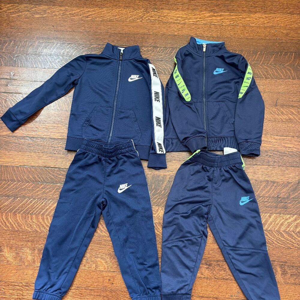 Nike Infant 2pc Tricot Track Suit Set (2 Sets) Jacket and Pants.
